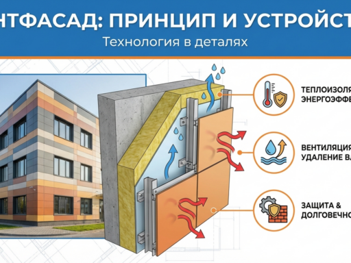 Что такое вентфасад (навесной вентилируемый фасад) и как он устроен?