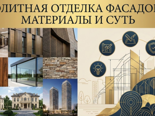 Что такое элитная отделка фасадов и какие материалы для нее используются?