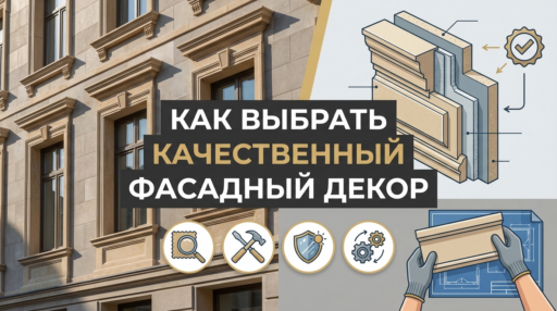 Как выбрать качественный фасадный декор: советы от экспертов-производителей