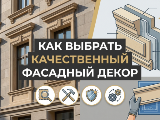 Как выбрать качественный фасадный декор: советы от экспертов-производителей