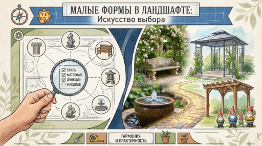 На что обратить внимание при выборе МАФ для благоустройства территории