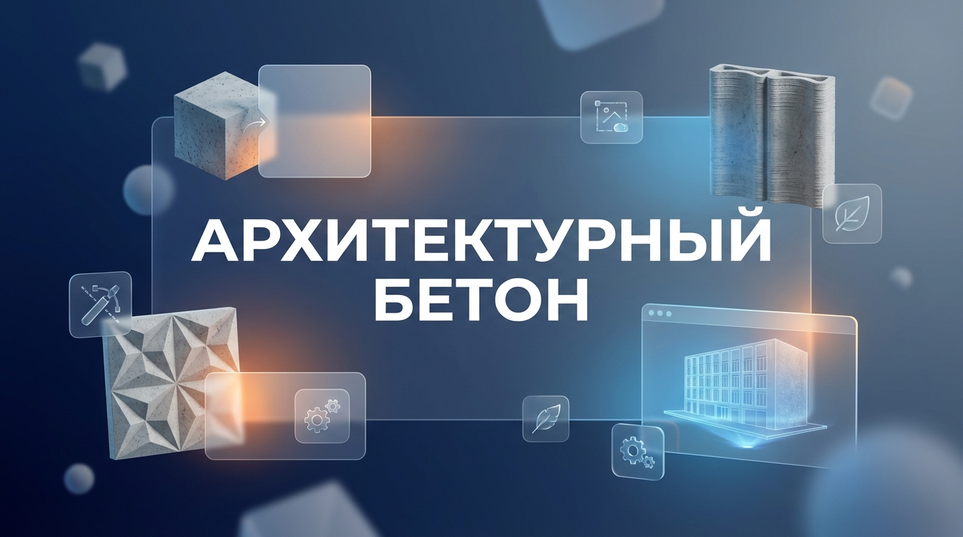 Панели из архитектурного бетона: гладкие, фактурные и 3D-панели для фасада