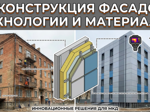Технологии и материалы для реконструкции и ремонта фасадов многоквартирных домов