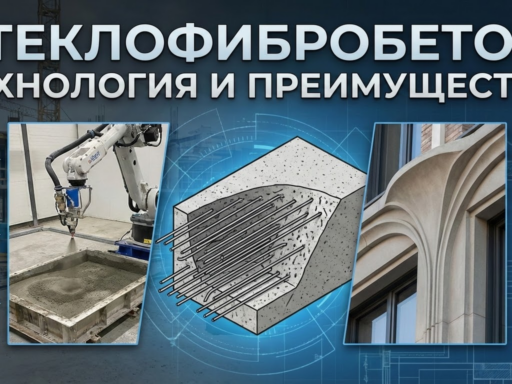 Технология производства стеклофибробетона: состав, свойства и преимущества материала