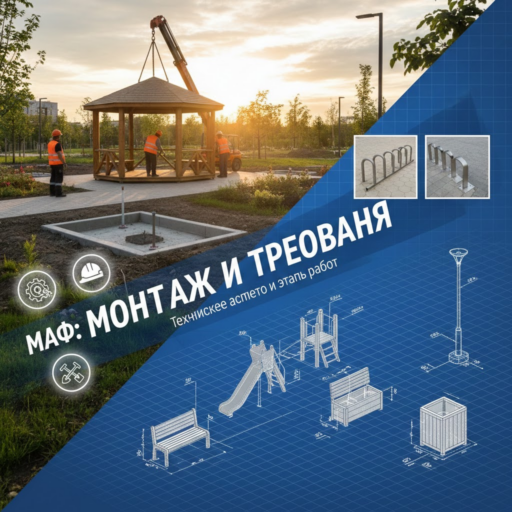 Установка малых архитектурных форм (МАФ): технические требования и этапы работ