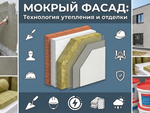 Все о технологии "мокрый фасад": от выбора утеплителя до финишной отделки