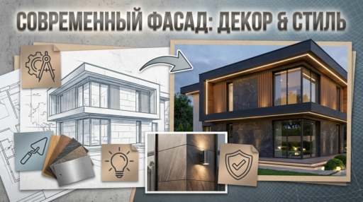 Чем можно отделать фасад, чтобы он выглядел современно и респектабельно?