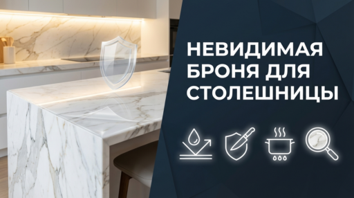 Защитная пленка для столешницы на кухню прозрачная: невидимая броня