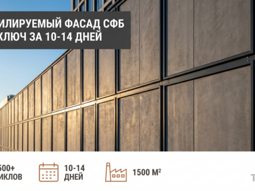 Монтаж стеклофибробетона на фасад: технология, которая заменяет натуральный камень
