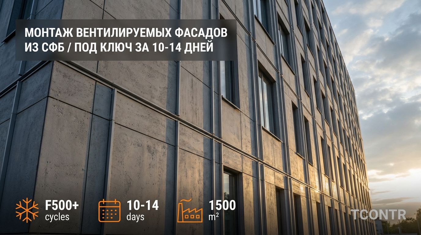 Монтаж фасада фиброцементными панелями: расценки, технология, подводные камни