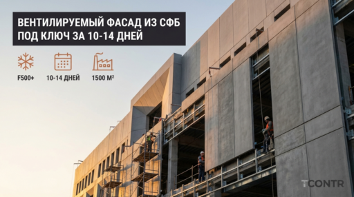 Облицовка фибробетоном фасада многоэтажного дома: кейс с расчётами