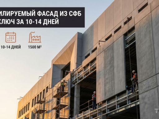Облицовка фибробетоном фасада многоэтажного дома: кейс с расчётами