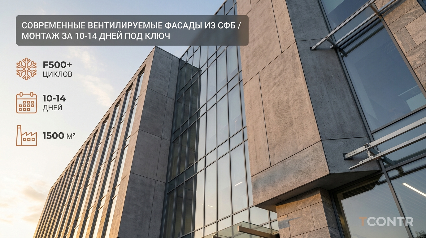 Панели из архитектурного бетона — тренд, который пришёл в Россию надолго