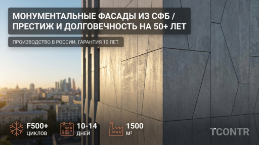 Производство архитектурного бетона: как создаётся материал для премиальных фасадов